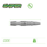 Sniper 90% Tungsten close up of barrel