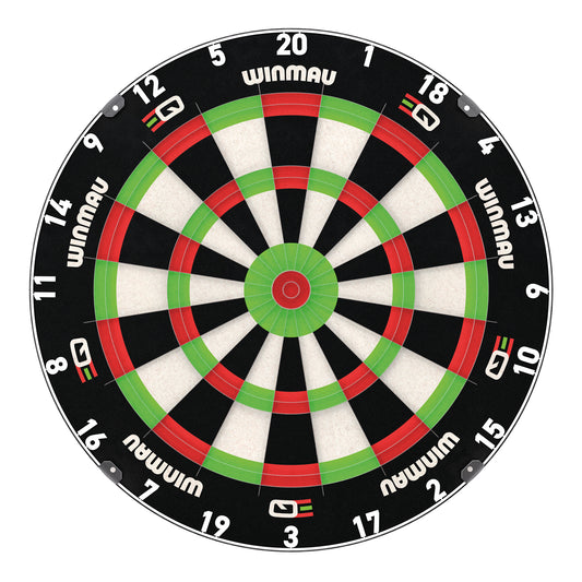 Winmau Equalizer Dartboard on white background