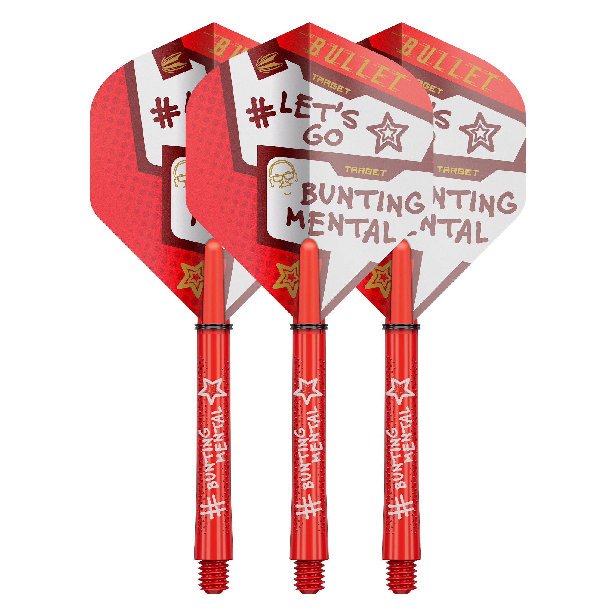 Professional Player Bunting Flight & Shaft Kit (1 Set) Professional Player Bunting Flight & Shaft Kit (1 Set)