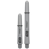 STAR WARS™ Pro Grip Grey Shafts showing both length on white background STAR WARS™ Pro Grip Grey Shafts showing both length on white background