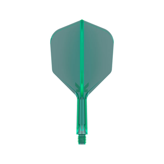 K-Flex Shape No.6 Flight & Shaft Green short