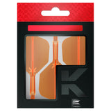 K-Flex Shape No.6 Flight & Shaft Orange packaging K-Flex Shape No.6 Flight & Shaft Orange packaging
