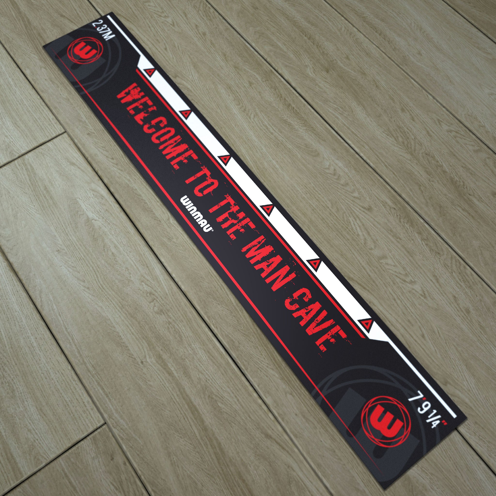Throw Line - Man Cave on the floor Throw Line - Man Cave on the floor