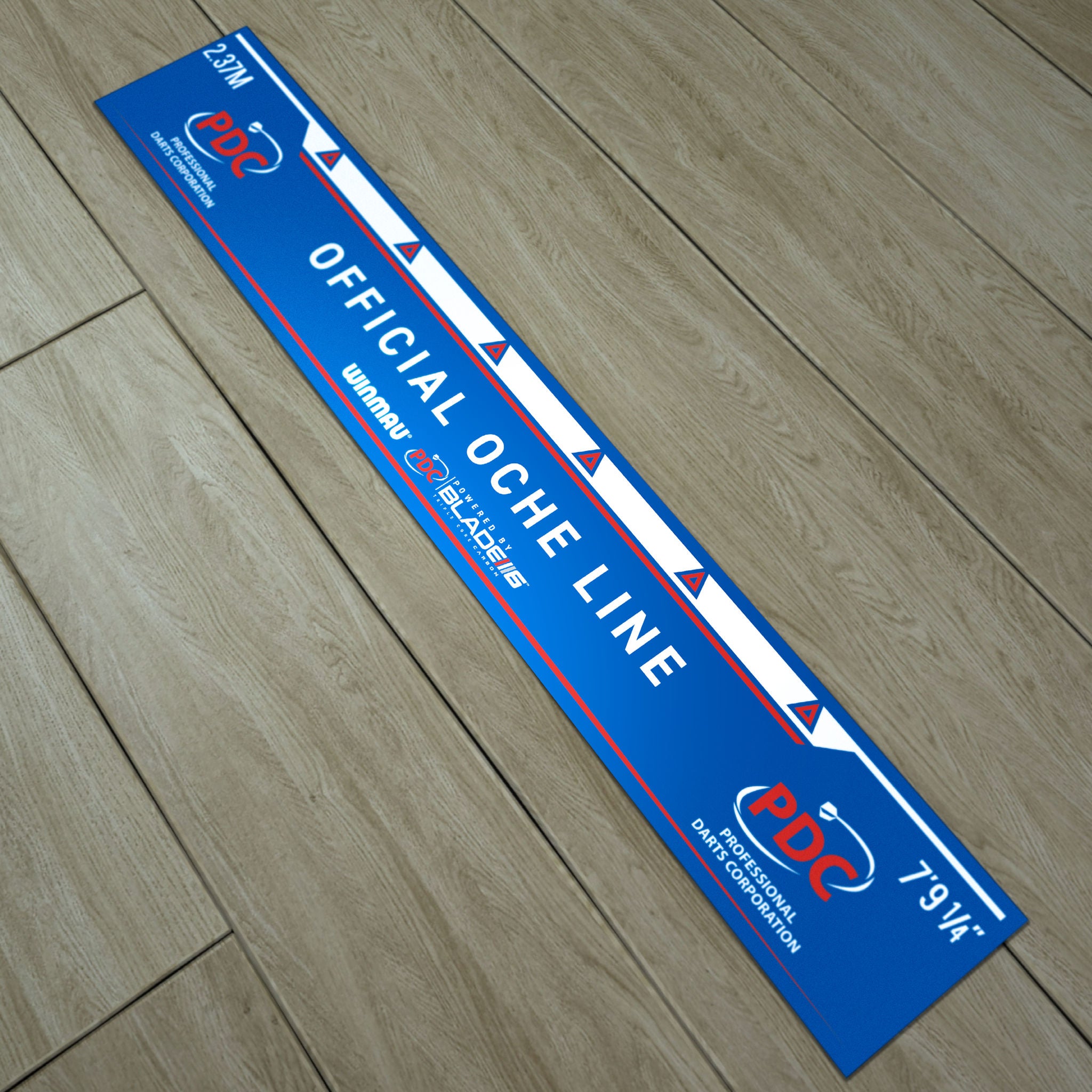 Throw Line - Official Oche Line PDC on the floor Throw Line - Official Oche Line PDC on the floor