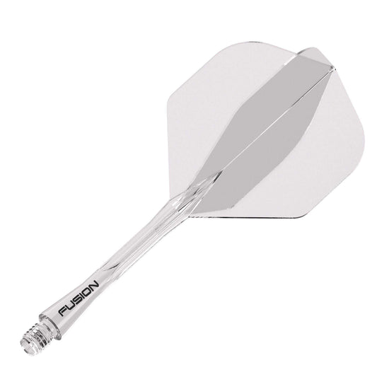 Fusion Flight integrated shaft and flight system with 90 degree wing design for sports performance