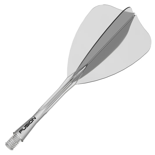 Fusion Arrowhead Flight & Shaft System Clear