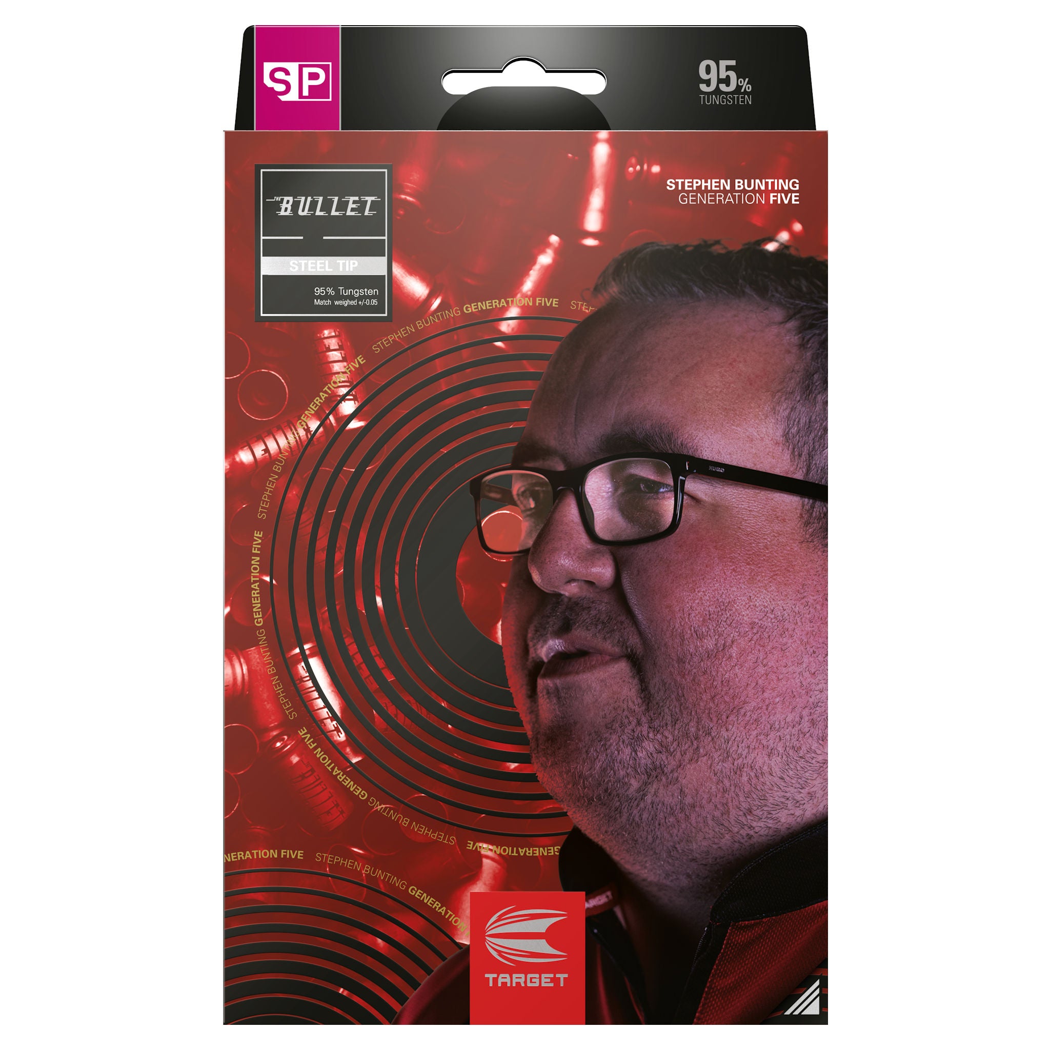 Stephen Bunting G5 90% Swiss Darts packaging Stephen Bunting G5 90% Swiss Darts packaging
