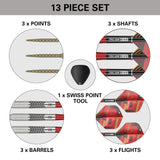 Stephen Bunting G5 90% Swiss Darts what's the box close up Stephen Bunting G5 90% Swiss Darts what's the box close up