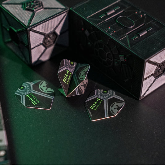 STAR WARS™ Tie Fighter Flights in a dark green background