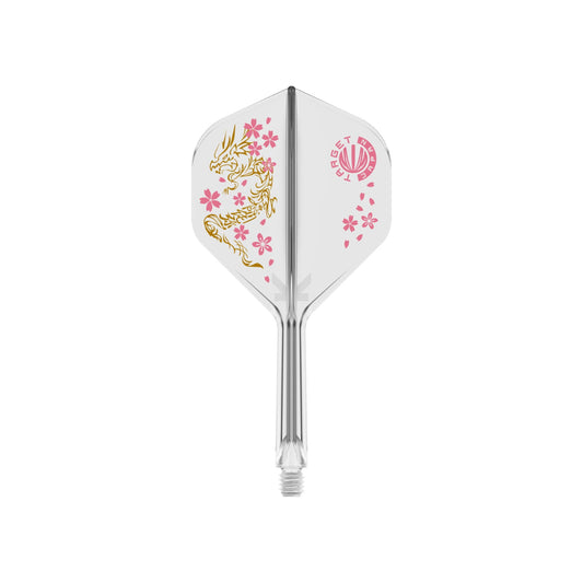 K-Flex No.2 Flight and shaft system by Junya Koikawa with precision-moulded 90-degree angle for stability and durability