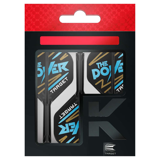 K-Flex No.2 Flight and Shaft system used by Phil Taylor for stable, durable darts with perfect 90° angle