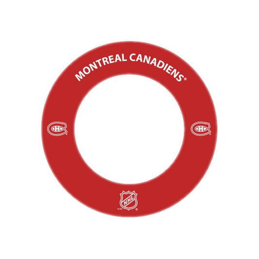 NHL® Montreal Canadiens Dartboard Surround with 'Montreal Canadiens' text and logos on a white background