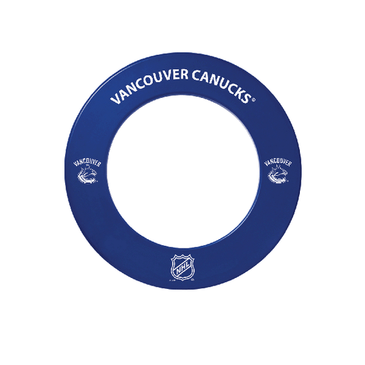 NHL® Vancouver Canucks Dartboard Surround  with 'Vancouver Canucks' text on a white background