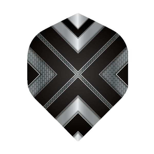 BD X Factor Flights standard size durable 100 micron darts flights set of three