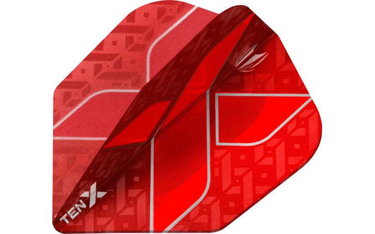 Red Target TEN-X flights dart accessories with aerodynamic design for faster, stable throws