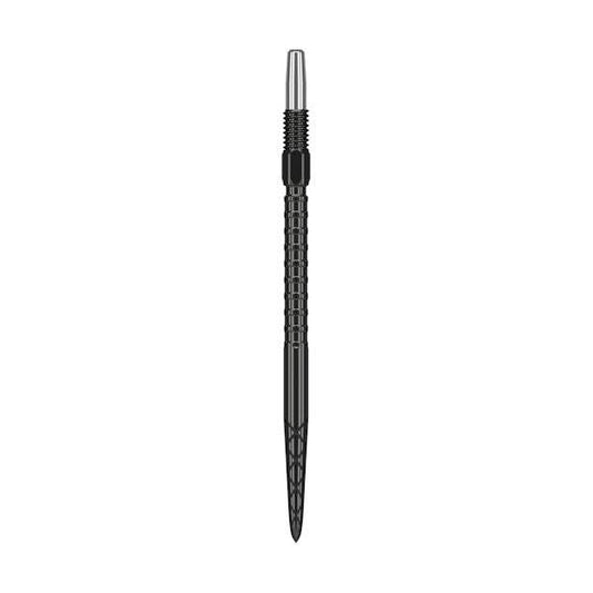 Swiss DS Points black dart point with diamond and surge grip for Target Darts Swiss Point barrels