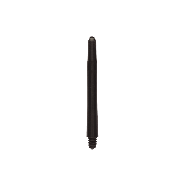 Black nylon shaft made from flexible and tough multi-material polymer for durable game use Black nylon shaft made from flexible and tough multi-material polymer for durable game use