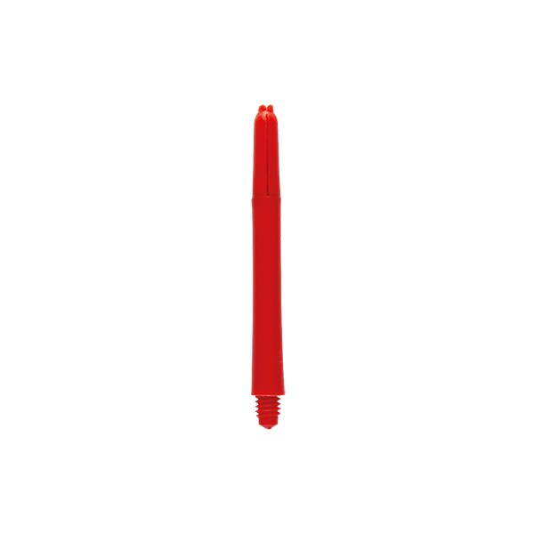 Red nylon shaft made from flexible and tough multi-material polymer Red nylon shaft made from flexible and tough multi-material polymer