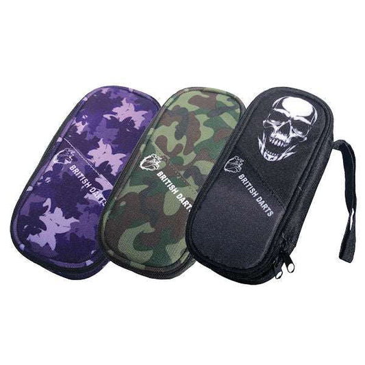 BD Carryall Pattern Dart Wallet with multiple designs for securely carrying darts and accessories