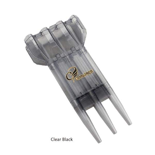 Cosmo Case S clear black slim dart case for fully assembled darts protector