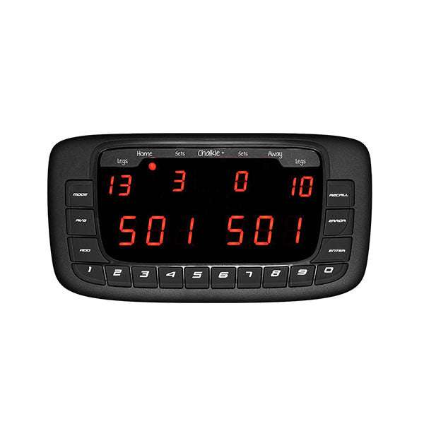 Chalkie+ Electronic dart scorer with digital display for 101-1001 games and solo practice mode Chalkie+ Electronic dart scorer with digital display for 101-1001 games and solo practice mode