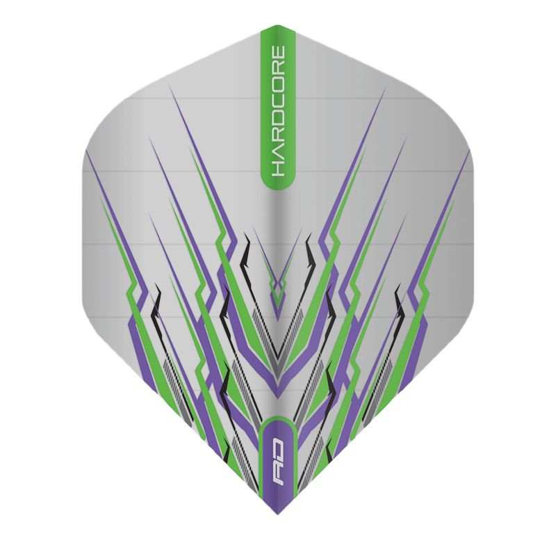 Red Dragon Hardcore Flights Purple and Green Mohawk Red Dragon Hardcore Flights Purple and Green Mohawk