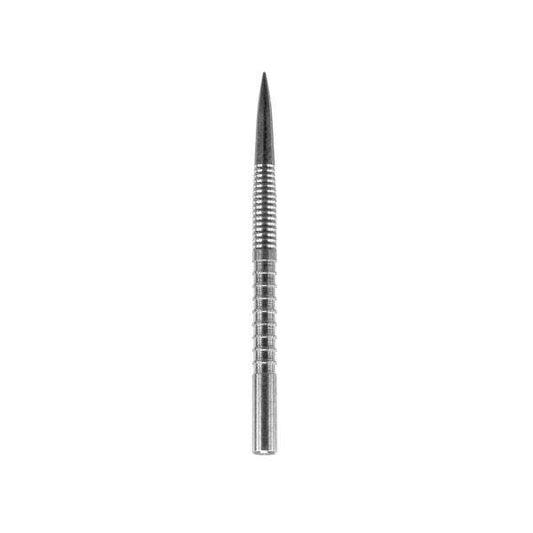 Target Firepoint Silver 32mm precision machined steel dart point with grip ridges