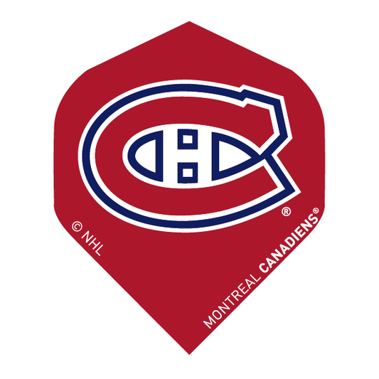 NHL® Montreal Canadiens® Black Brass Darts flight