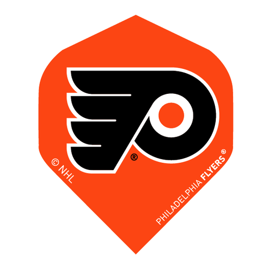 NHL® Philadelphia Flyers® Black Brass Darts flight