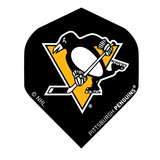 NHL® Pittsburgh Penguins® Black Brass Darts flight