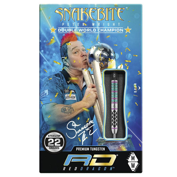 Peter Wright Snakebite Supa-Venom 90% Tungsten box Peter Wright Snakebite Supa-Venom 90% Tungsten box