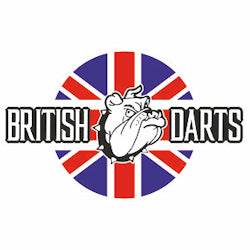 British Darts logo with Bulldog and Union Jack background for Gift Card use