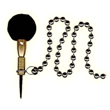 Steel Tip Toe Line Checker for measuring dartboard toe line distance with chain and instructions