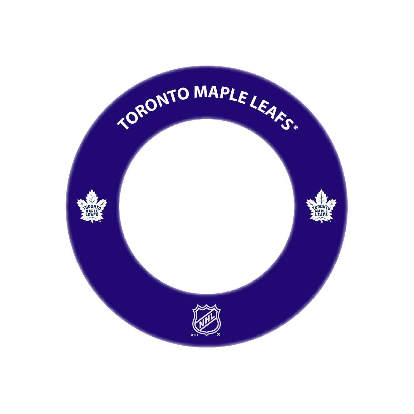 NHL® Toronto Maple Leafs dartboard surround protector ring for darts NHL® Toronto Maple Leafs dartboard surround protector ring for darts