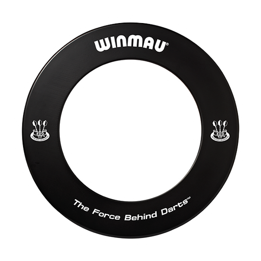 Winmau printed dartboard surround with Winmau and BDO logos for dart protection