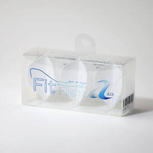Fit Flight Air- Standard 3-pack clear dart flights, 35% thinner and 33% lighter with durable flexible design