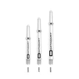Datadart Nylon Shafts in three sizes 34mm, 41mm, and 48mm with ring grip for flight retention. Datadart Nylon Shafts in three sizes 34mm, 41mm, and 48mm with ring grip for flight retention.