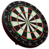 Winmau Blade 360 Dartboard visible branding of 360 and Winmau around the dartbaord with white background.
