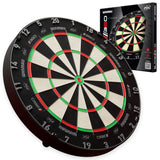Winmau Blade 360 Dartboard with packaging on a white background