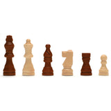 Classic Chess Set 12" by WE close up chess pieces