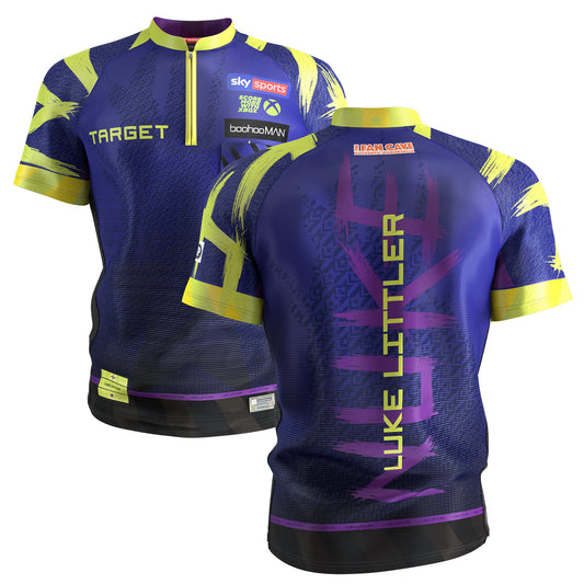 Luke Littler Jersey with visible branding on a white background