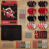 Stephen Bunting 100 piece Brass Steel Starter Set showing everything on a wood surface