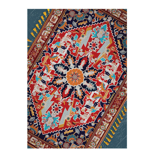 Colorful patterned rug with intricate designs on a white background Power 9Five GX2 SP 95% Tungsten packaging
