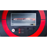 STAR WARS™ Darth Vader Lightsaber First Edition 95% SP Darts close up on black and red background