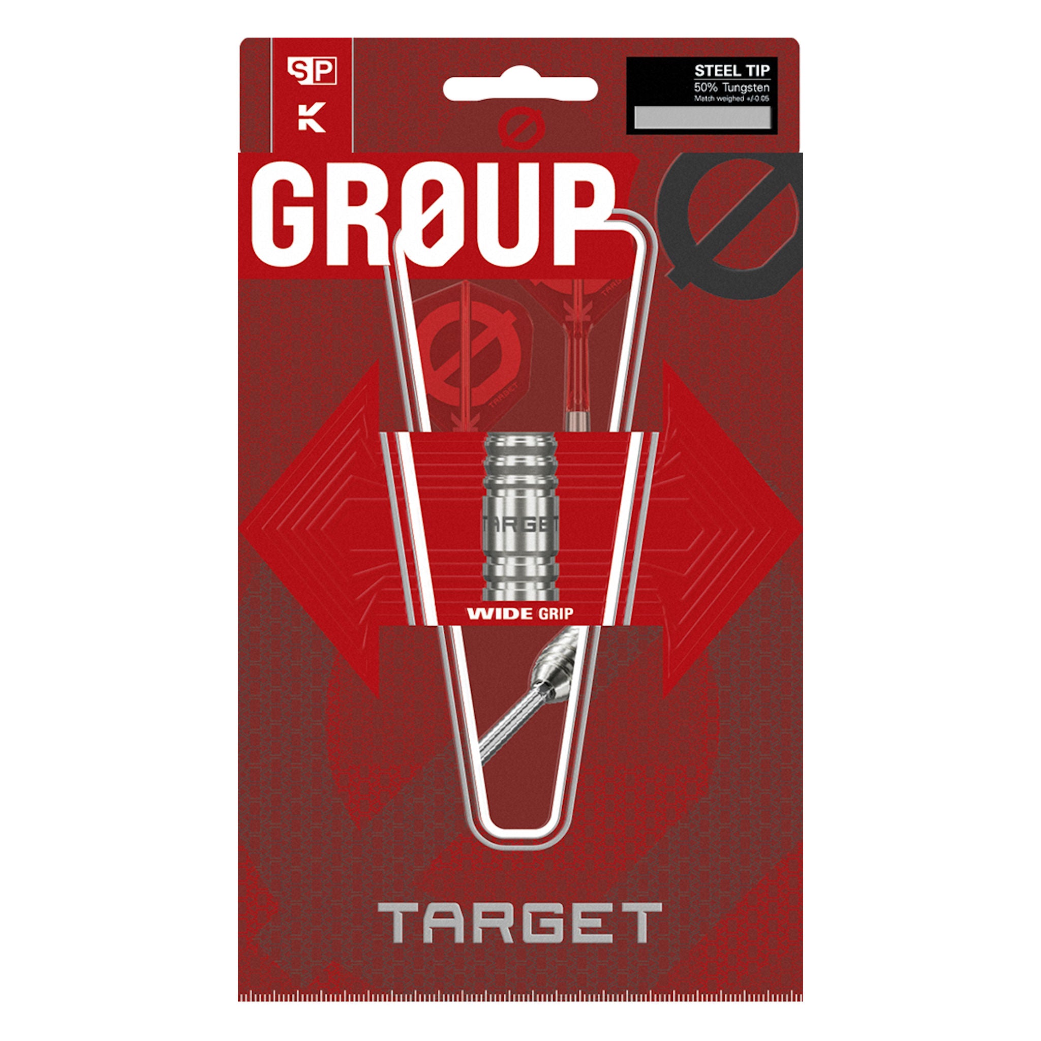 Group Ø 50% SP Tungsten Darts packaging