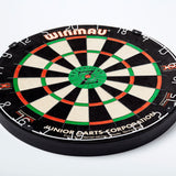 Dartboard with Winmau branding on a white background