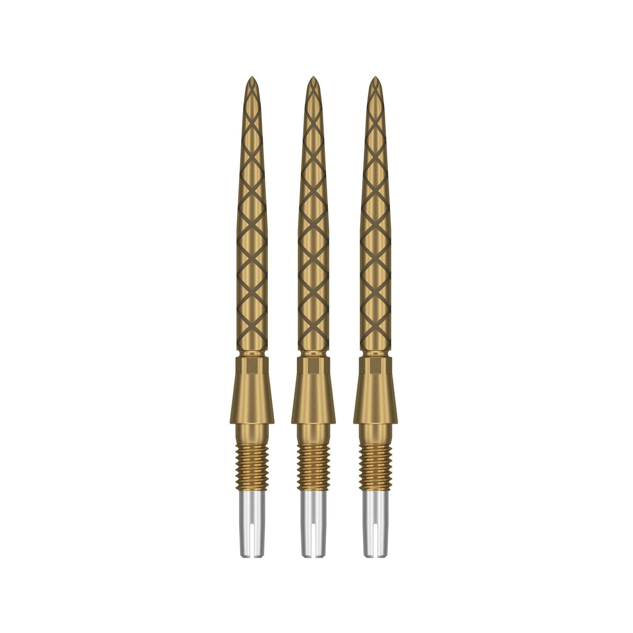 Swiss Storm Diamond Pro Points showing gold diamond-milled points