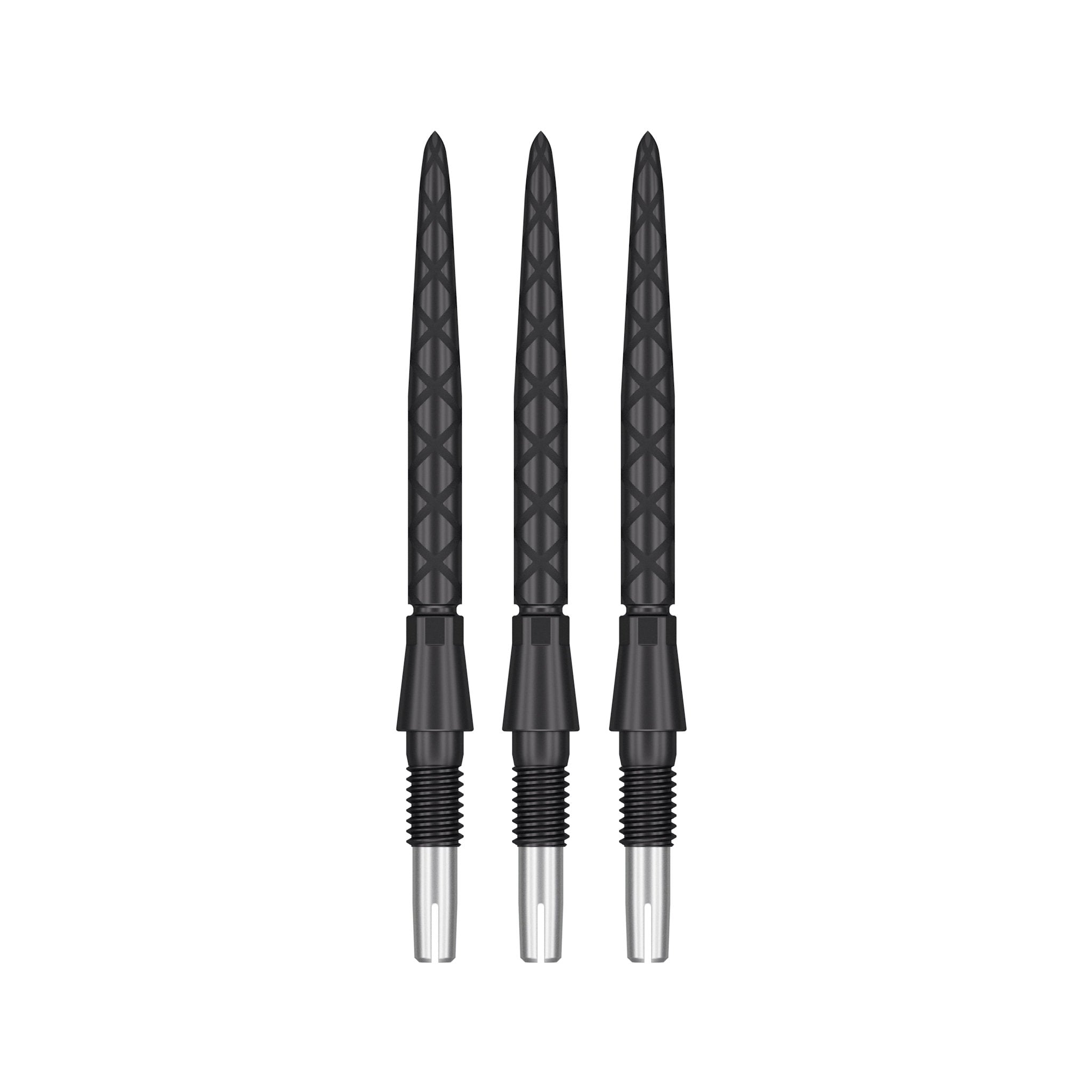 Swiss Storm Diamond Pro Points showing black diamond-milled points