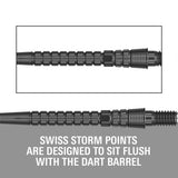 Swiss Storm Chrono Points Black close up of point 
