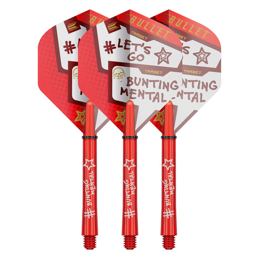 Professional Player Bunting Flight & Shaft Kit (1 Set)